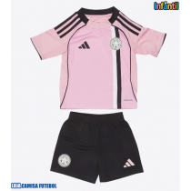 Camisa de Futebol Leicester City Oliver Skipp #22 Equipamento Alternativo Infantil 2025-26 Manga Curta (+ Calças curtas)